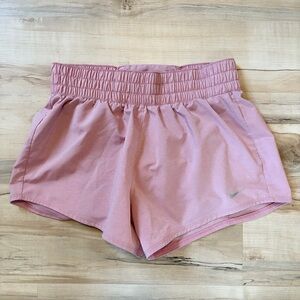 Nike Women's Light Pink Athletic Shorts